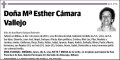 CAMARA VALLEJO,Mª ESTHER
