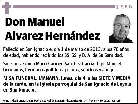 ALVAREZ HERNANDEZ,MANUEL