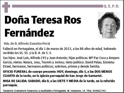 ROS FERNANDEZ,TERESA