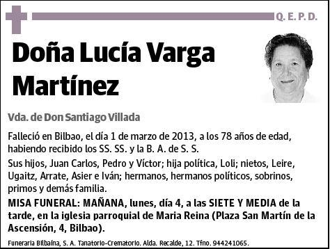 VARGA MARTINEZ,LUCIA