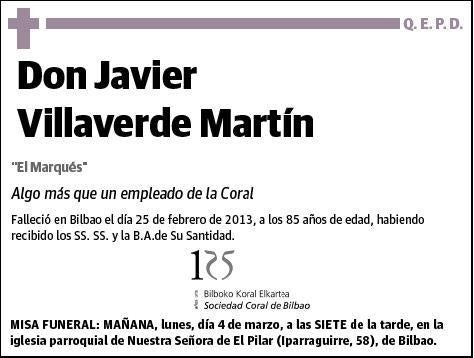 VILLAVERDE MARTIN,JAVIER