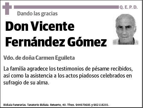 FERNANDEZ GOMEZ,VICENTE