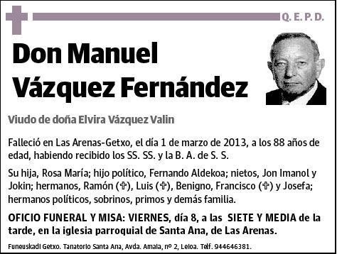 VAZQUEZ FERNANDEZ,MANUEL