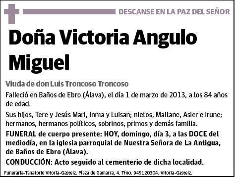 ANGULO MIGUEL,VICTORIA