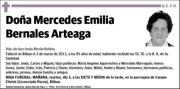 BERNALES ARTEAGA,MERCEDES EMILIA