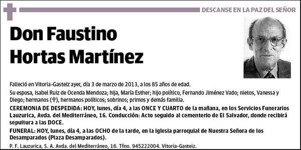 HORTAS,MARTINEZ,FAUSTINO