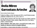 GARRASTAZU ARTECHE,MIREN