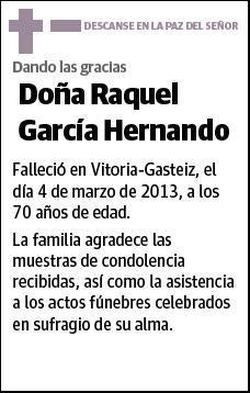 GARCIA HERNANDO,RAQUEL