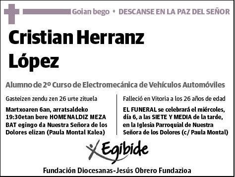 HERRAN LOPEZ,CRISTIAN