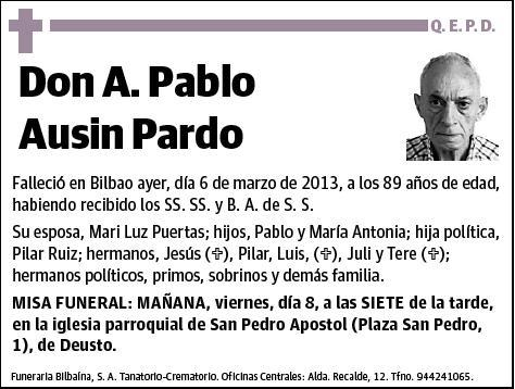 AUSIN PARDO,A. PABLO