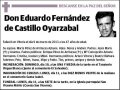 FERNANDEZ DE CASTILLO OYARZABAL,EDUARDO