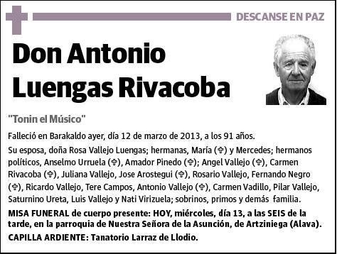 LUENGAS RIVACOBA,ANTONIO