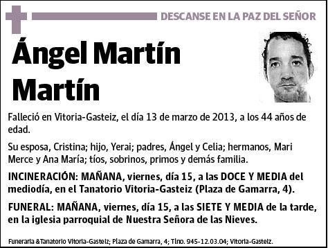 MARTIN MARTIN,ANGEL