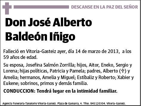 BALDEON IÑIGO,JOSE ALBERTO