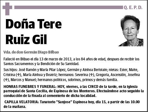 RUIZ GIL,TERE