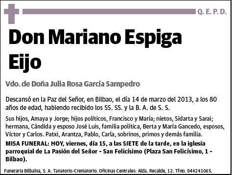 ESPIGA EIJO,MARIANO