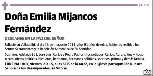 MIJANCOS FERNANDEZ,EMILIA