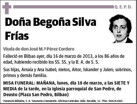 SILVA FRIAS,BEGOÑA