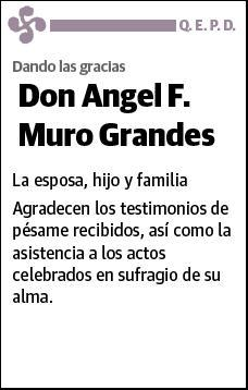 MURO GRANDES,ANGEL F.