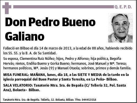 BUENO GALIANO,PEDRO