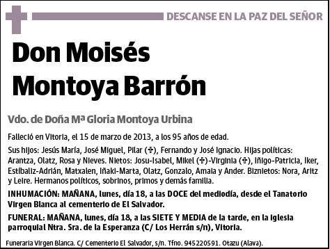 MONTOYA BARRON,MOISES