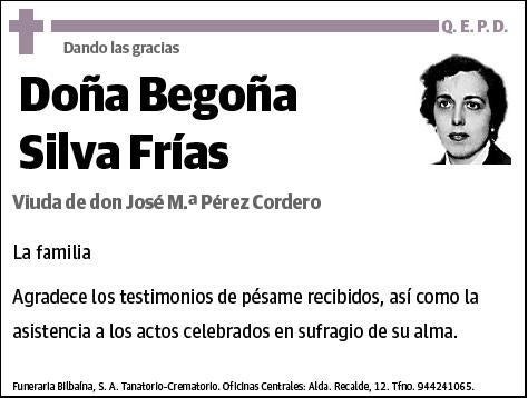 SILVA FRIAS,BEGOÑA