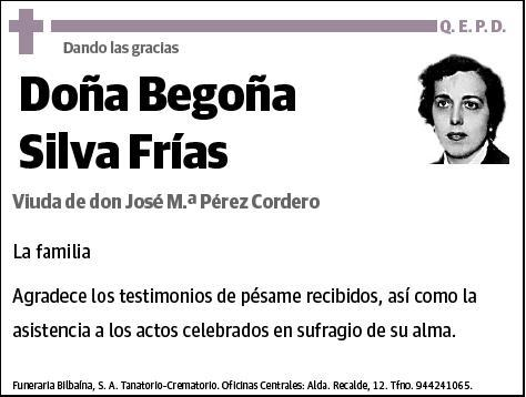 SILVA FRIAS,BEGOÑA