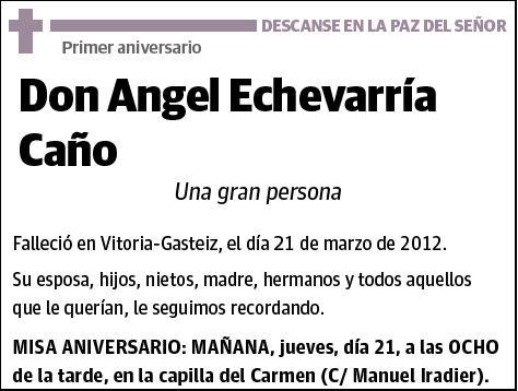 ECHEVARRIA CAÑO,ANGEL