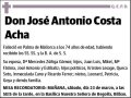 COSTA ACHA,JOSE ANTONIO