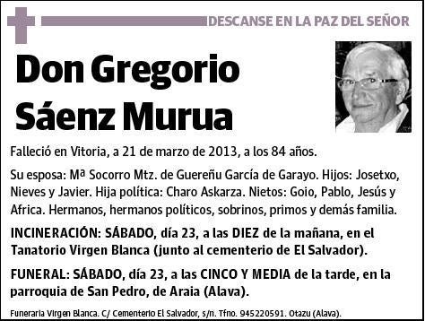 SAENZ MURUA,GREGORIO