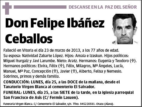 IBAÑEZ CEBALLOS,FELIPE