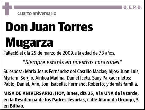 TORRES MUGARZA,JUAN