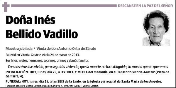 BELLIDO VADILLO,INES