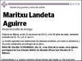 LANDETA AGUIRRE,MARITXU