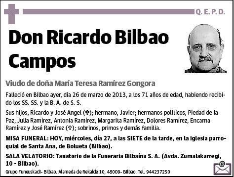 BILBAO CAMPOS,RICARDO