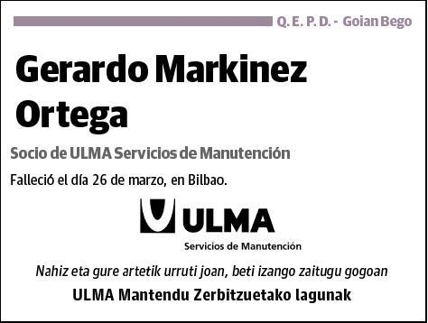 MARQUINEZ ORTEGA,GERARDO