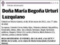 URTURI LUZQUIANO,MARIA BEGOÑA