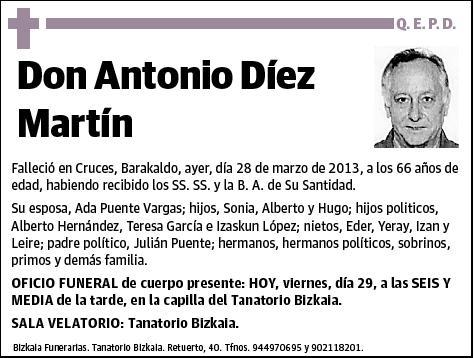 DIEZ MARTIN,ANTONIO