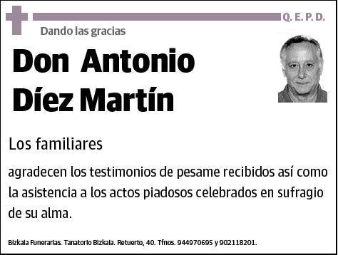 DIEZ MARTIN,ANTONIO