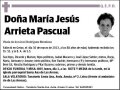ARRIETA PASCUAL,MARÍA JESÚS
