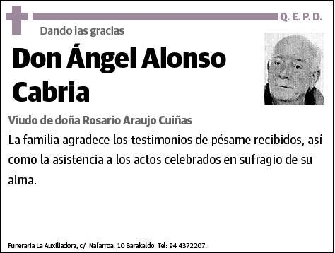 ALONSO CABRIA,ANGEL