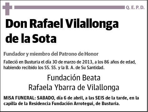 VILALLONGA DE LA SOTA,RAFAEL