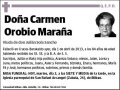 OROBIO MARAÑA,CARMEN