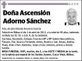 ADORNO SANCHEZ,ASCENSION