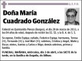 CUADRADO GONZALEZ,MARIA