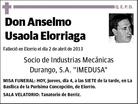 USAOLA ELORRIAGA,ANSELMO