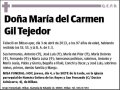 GIL TEJEDOR,MARIA DEL CARMEN