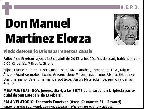 MARTINEZ ELORZA,MANUEL