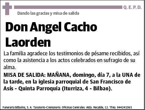 CACHO LAORDEN,ANGEL