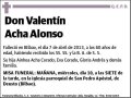 ACHA ALONSO,VALENTIN